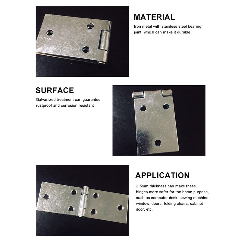 GEFONG Folding Table Flip Hinge 270 Degree for Table Flaps
