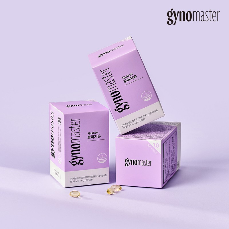 Ginomaster cold-pressed borage oil gamma-linolenic acid Borage oil PMS 60