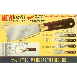 Found Image Press - Selection of Putty Knives - Vintage Image