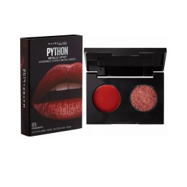 Maybelline New York Python Metallic Lip Kit (1) ONE of Your Choice of Shade/NEW! - 05 PASSIONATE