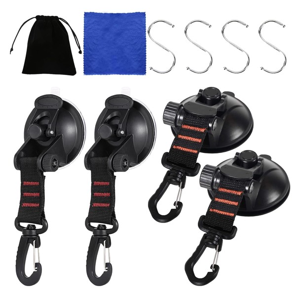 4 Pieces Heavy Duty Suction Cups HSYWSH Suction Cups with