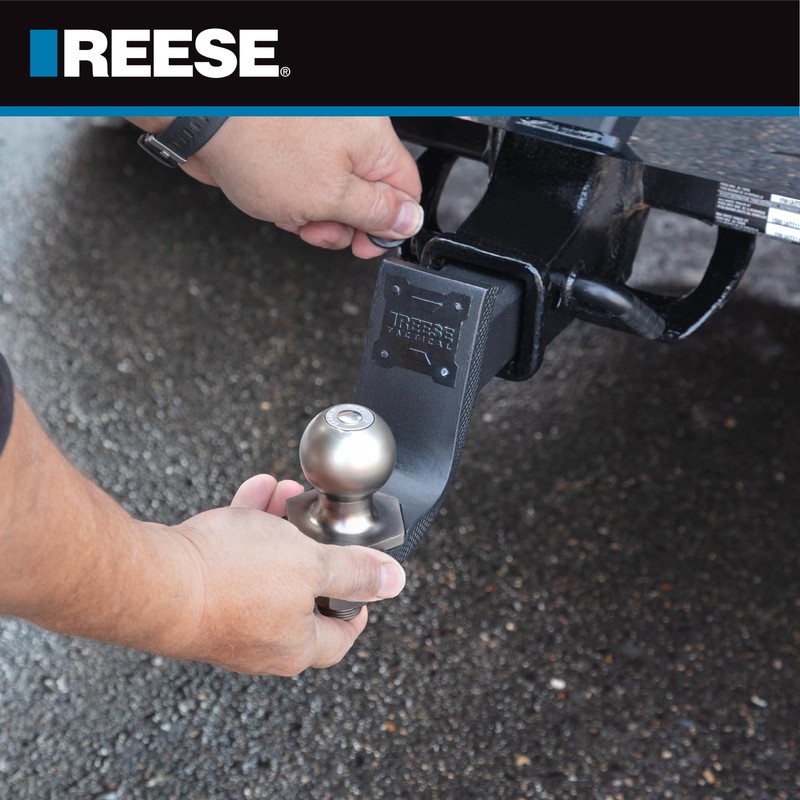 Reese Towpower 7043000 Interlock Trailer Hitch Ball Mount Starter Kit,