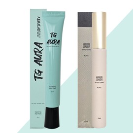 Tattoo Grimoire Tatugrimo Aura Scalp Dyeing 30ml x 1 + Coloring Essence Hair Liner 10ml x 1 / 타투그리모 아우라 두피 물들임 30ml 1개+ 컬러링 에센스 헤어라이너 10ml 1개