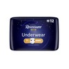 Reassure Premium Overnight Underwear - XL (42"-65" Waist/Hip) - 12