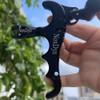 FymzeuQ 4 Finger Clamping Aids Bow Release for Compound Bow,