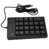 Wired Number Pad 23 Keys 5.9ft Cable USB Plug and