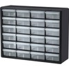 Akro-Mils Black Powder Coated Steel Non-Stackable Bin Cabinet - 6