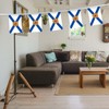 21FT Nova Scotia Pennant Small Flag Bunting,20 PCS Nova Scotian