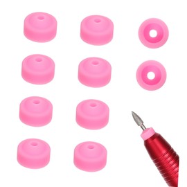 PACKOVE 10pcs Nail Art Tools Dust Covers for Nail Polishing Machines against Dust and Dirt Reusable and Easy to Clean for Home Use