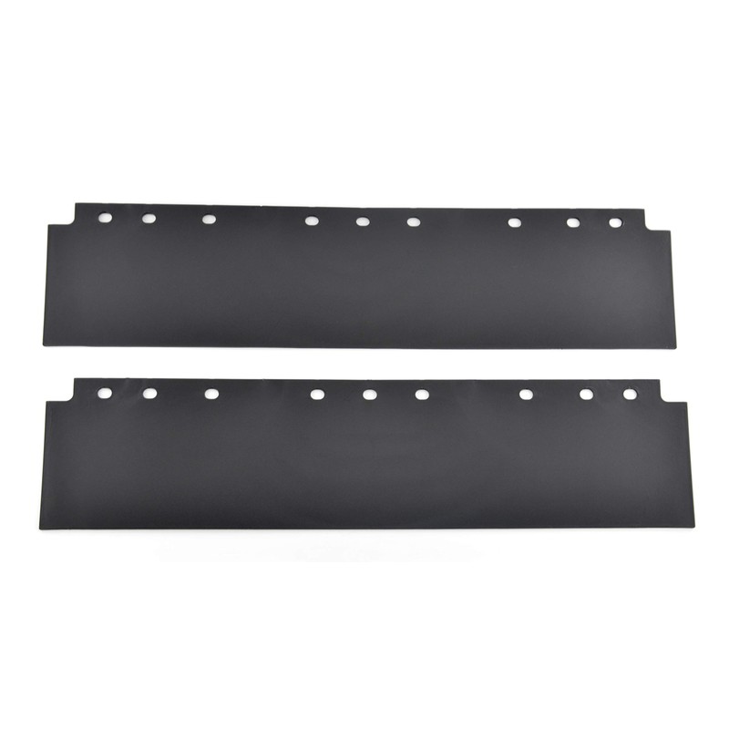 24"x24" Black Poly Quarter Fender Set, in pair, Super Toughness,Plastic