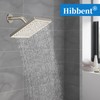 Hibbent Thickness Metal Rain Shower Head, 8 Inch High Pressure