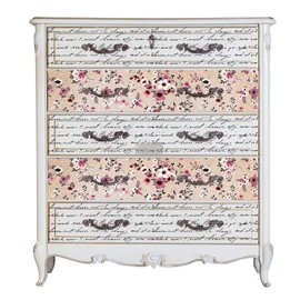 Redesign With Prima®-Never-Ending Story 22"x 30" Furniture Transfer Bathroom Nightstands Table Decor Transfers Wall Decals DIY Wallpaper Wall Stickers Murals Decor for Kitchen Living Room Bedroom