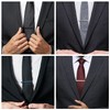 Wynameleri 4 Pcs Tie Clips for Men, Business Shirt Tie
