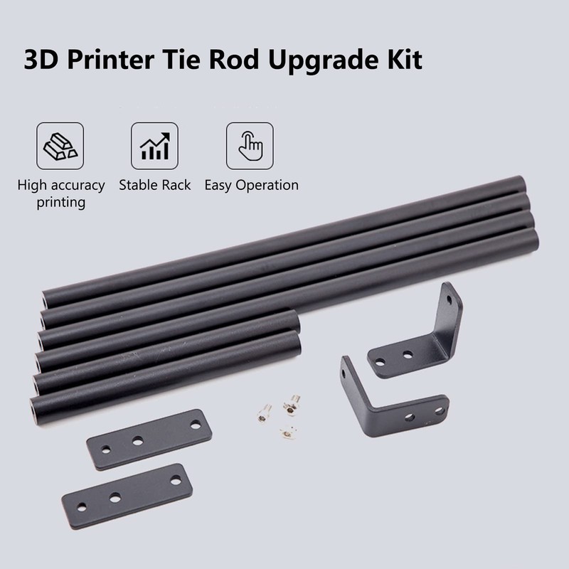 Support Rod Set Compatible with CR 10 10S 3D, Aluminum