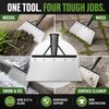 Heavy Duty Iron Weeding and Edging Shovel for Weed Removal