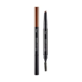 Missha Long Wear Gel Pencil Liner 0.14g Pecan Brown 1ea / 미샤 롱웨어 젤 펜슬 라이너 0.14g 피칸 브라운 1개