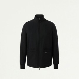 Jaanuu Ceri Women's 6-Pocket Classic Scrub Jacket - Black XS