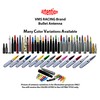 VMS Racing 50 Cal Caliber CHROME SILVER TIP BULLET ANTENNA