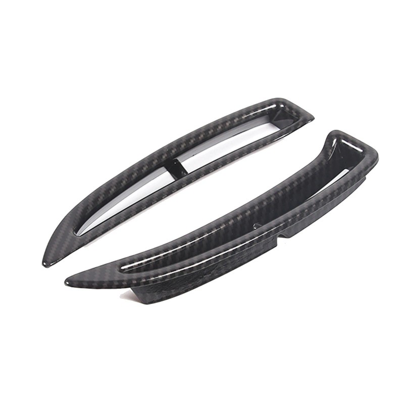 autotrim000 Carbon ABS Car Rear Side Vent Cover Trims For