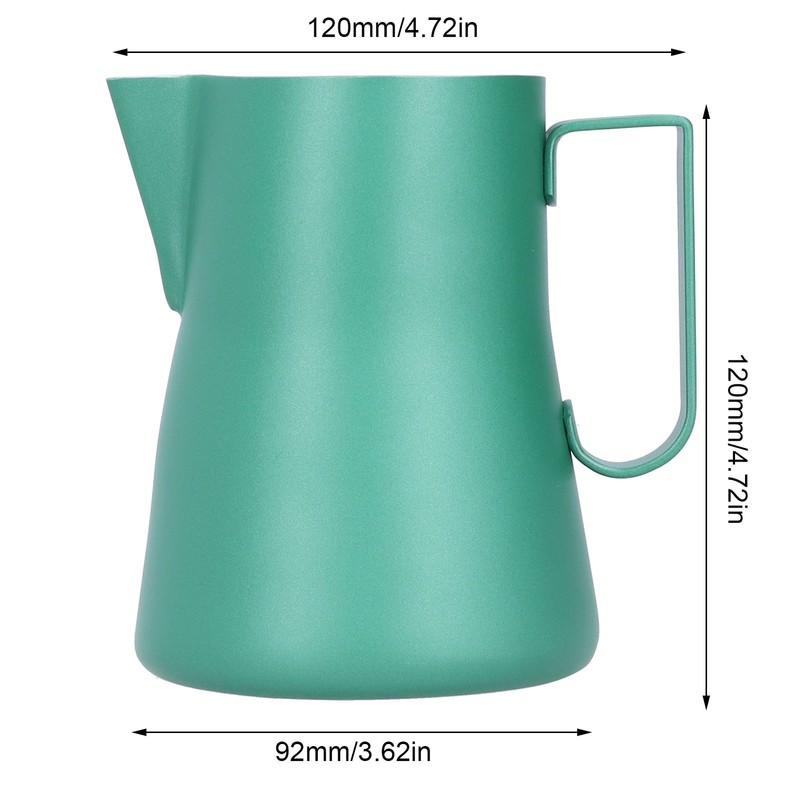 Stainless Steel Coffee Milk Cup Frothing Pitcher Jug Latte Art