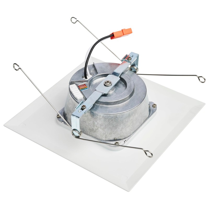 Satco LED Retrofit Downlight with Stepped Baffle, CCT Selectable 2700K/3000K/3500K/4000K/5000K,