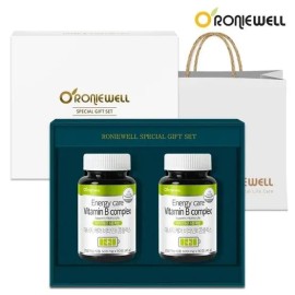 Roniwell [Roniwell] Energy Care Vitamin B Complex 90 tablets, 2-pack gift set (total 6-month supply) / [로니웰] 에너지케어 비타민B 콤플렉스 90정 2개입 선물세트 (총 6개월분)