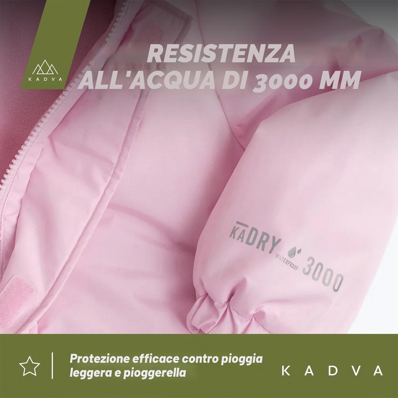 KADVA Kiko Jr - Tuta da sci per bambini, taglia