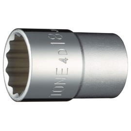 Tone Socket (12 Angles) 4D-18 Insertion Angle 0.5 inch (12.7 mm) (1/2 inch), Double Side Width 0.7 inch (18 mm)