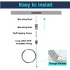 cezelux 12 Sets Hexagon Lights Suspension Cables Kit Steel Hanging
