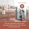 nuLOOM Francesca Machine Washable Contemporary Moon Ultra Thin Area Rug,