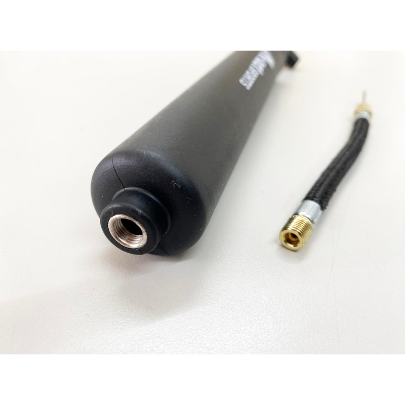 Ball Inflator Hand Pump Sport Ball Pump Matte Black MS039