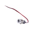 12V Dashboard Indicator Indicator Light Flat Head Dashboard Metal Lamp
