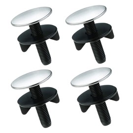 4 Pieces Tap Hole Cover, Sink Hole Cover, Leak-proof Tap Hole Plug, Tap Hole Cover, Stainless Steel Kitchen Tap Hole Cover, for Sinks in Kitchen and Bathroom