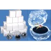 FindingKing 24 Ring Boxes Gift Display Crystal Box Case FindingKing
