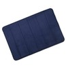 Microfibre Memory Foam Bathroom Bath Mat With Non Slip Back