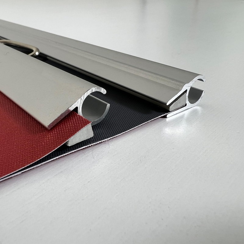 Banner Poster Rails Hanger Aluminum Rails Hanging Sign Frame Wall