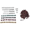 423Pcs Sanding Drum Sleeves Buffing Polishing Wheel Set Drums Mandrels