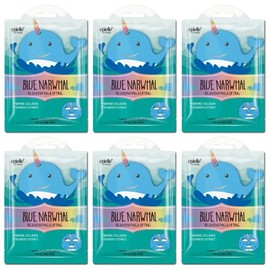 Character Masks (Blue Narwhal 6pk)