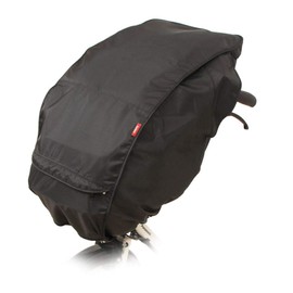 Maruto D-5CF-O Basket Cover to Transform Child Seat into a Front Basket Black