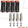A-Premium Iridium Platinum Bujías compatibles con Mazda 3 2007-2009, 6