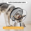 NoarWin Upgraded Inflatable Dog Cone After Surgery, Adjustable Soft Dual-Ring