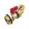 SEIWEI Brass Underfloor Heating Manifold Connection Valves Container Male 3/4"