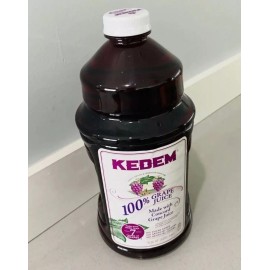 Kedem 100% Grape Juice 96 Flow Kiddush For Shabbat Judaica New