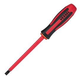 VESSEL 960 Megadora Insulated Screwdriver -1.2 x 8 x 150, Anti-electric Shock, VDE Standard Certified
