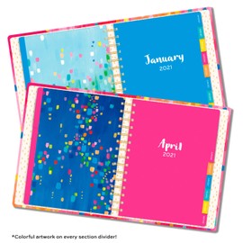 Fresh & Colorful Fiesta! August 2020 - December 2021 17-Month Planner