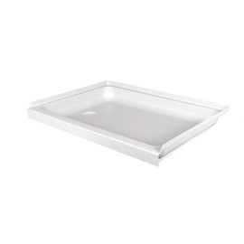 Icon 15237 Shower Pan Assembly SP2432LH-PW, Left Hand Drain