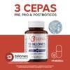 MegaBiotic Probióticos 13 Billones 3 cepas con Pre y Postbióticos