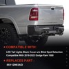 Lathsy LED Tail Light Black Cover w/o Blind Spot Compatible