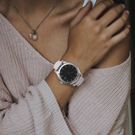 BISONSTRAP Leather Watch Band, 0.47/0.55/0.59/0.63/0.71/0.79 inches (12/14/15/16/18/20 mm), Genuine Leather Strap, Vintage Replacement Smart Watch Band, Ladies