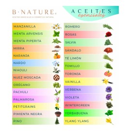 Aceite Esencial Menta Piperita Bnature 100% Puro 30 Ml